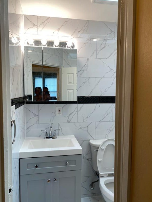 Bathroom renovation by Express Construction