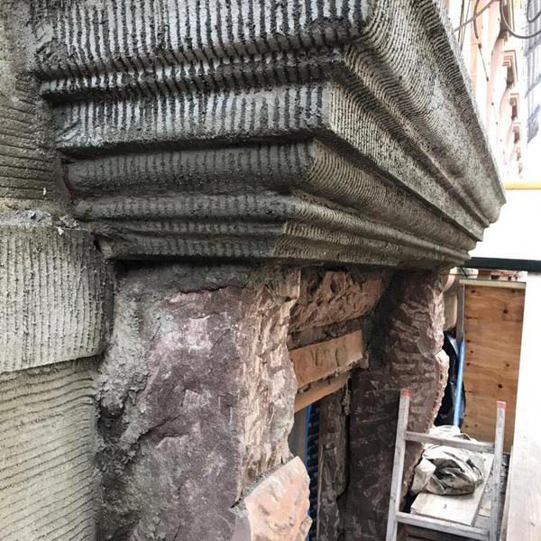 Brownstone project by Express Construction